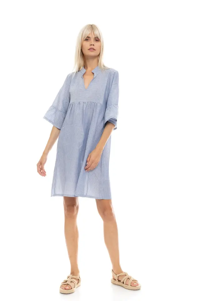 B526 - Type - BEACHWEAR BLUE STRIPE - S