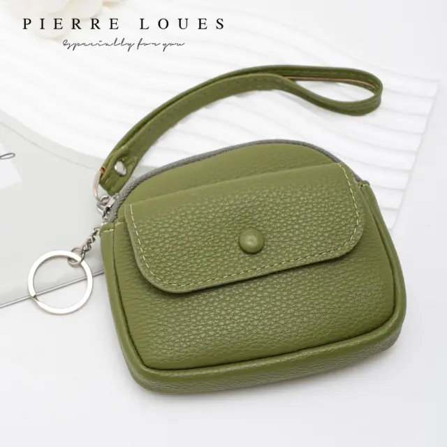 Mini Πορτοφόλι Χειρός Pierre Loues PL967-16-A01 πράσινο - One Size 3