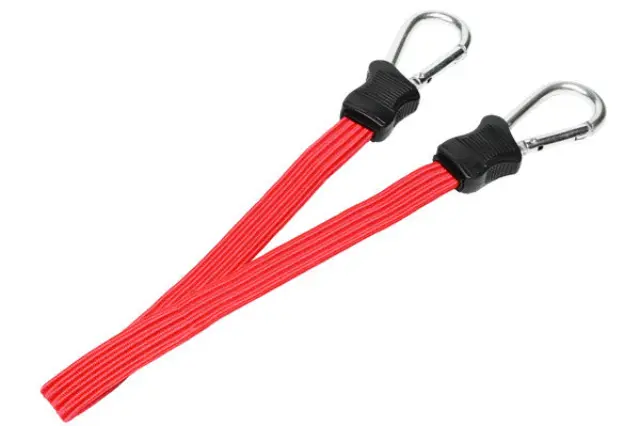 Elastic flat 60 cm + carabine hook