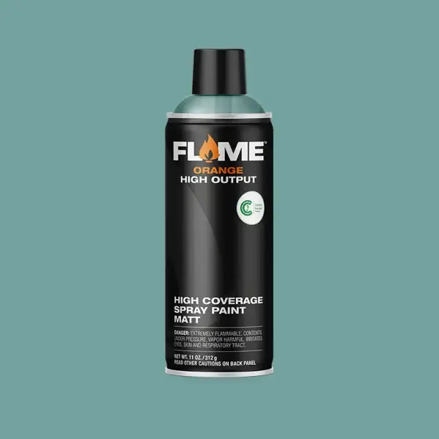 Flame Orange Spray Paint 400ml FO-532 Verdigris Middle