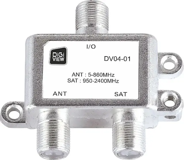 DiGi VIEW Μίκτες (Combiner) TV-SAT DV04-01