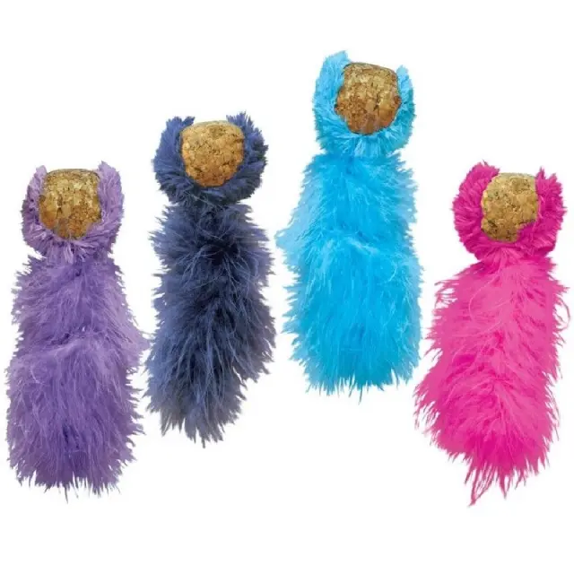 Kong Cat Cork Ball Παιχνίδι Γάτας