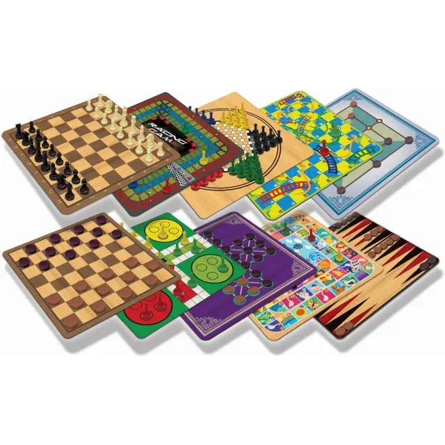 Ambassador® Επιτραπέζιο Παιχνίδι 100 Classic Games για 1-8 Παίκτες (ΕΝ) 2