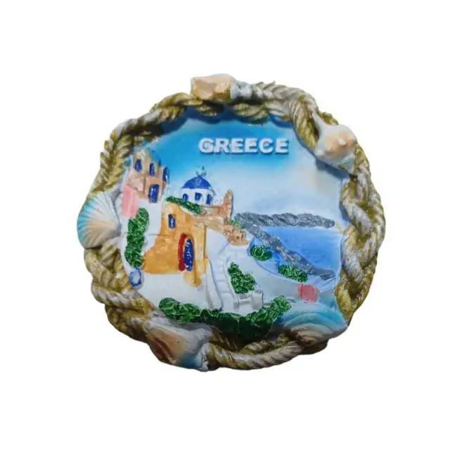 Tουριστικό μαγνητάκι Souvenir - Σετ 12pcs - Resin Magnet - Greece - 678385