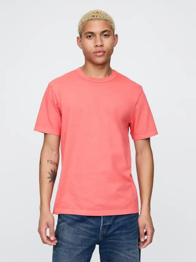 Κόκκινη Original Μπλούζα από 100% Οργανικό Βαμβάκι Watermelon ice - S