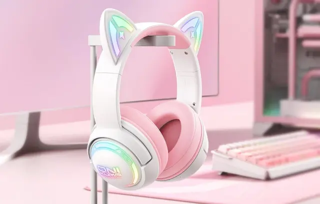 Ακουστικά gaming ONIKUMA GT838 (ροζ) 3