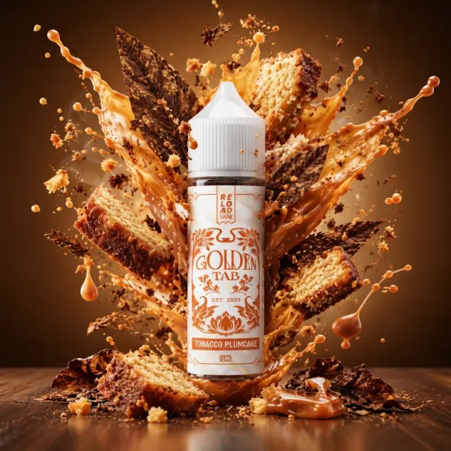Golden Tab Tobacco Plumcake 15ml/60ml