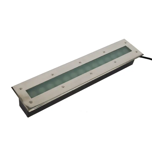 VK/02015R/RGB/50 Φωτιστικό Ανάδειξης LED RGB 12W Χωνευτό Εξωτερικού Χώρου IP67 Γκρί