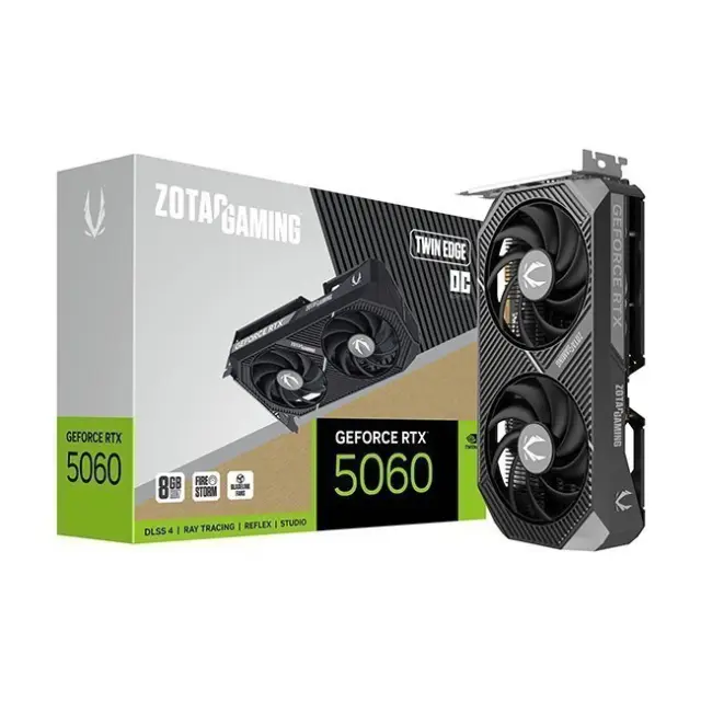Zotac Κάρτα Γραφικών GeForce RTX 5060 Twin Edge OC 8GB GDDR7 (ZT-B50600H-10M)