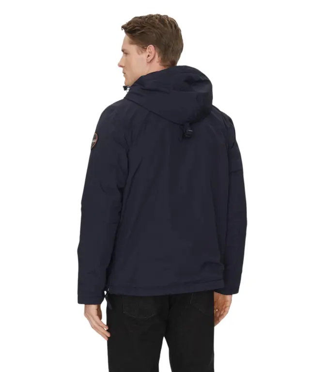 Napapijri - Ανδρικό Μπουφάν Χειμωνιάτικο Anorak Rainforest Pocket 2 Regular Fit NP0A4GMD-176 Μπλε - XL 2