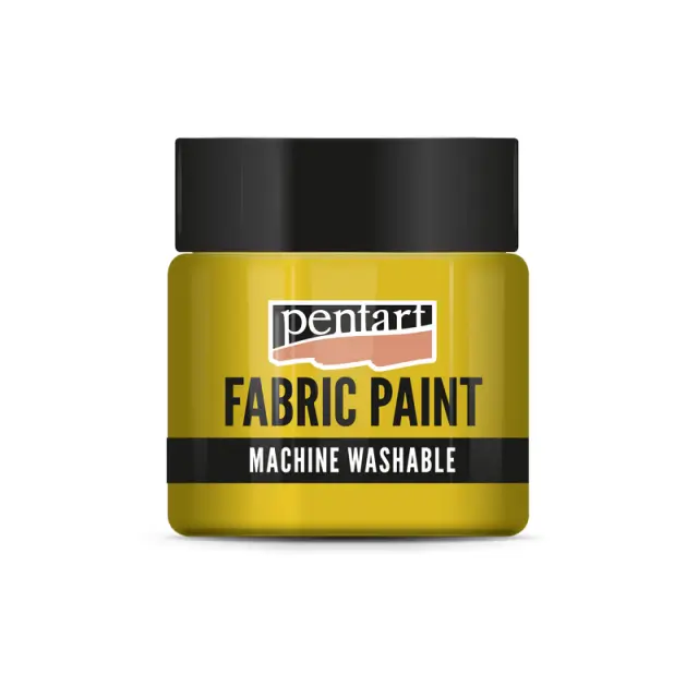 Χρώμα Για Ύφασμα Pentart, Έντονο Κίτρινο 50ml