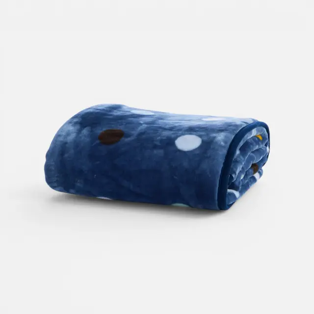 Κουβέρτα Παιδική Dots Blue 160x220 Nef Nef Homeware, 100% ΠΟΛΥΕΣΤΕΡΑΣ - BLUE (040931)
