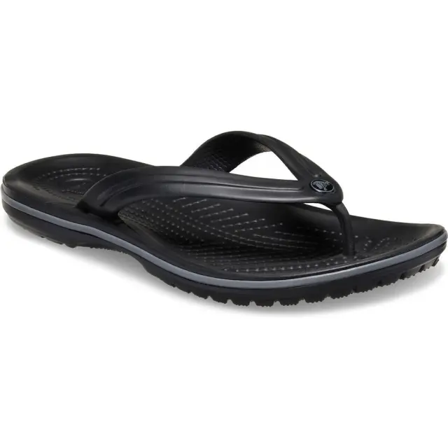 Crocs Crocband Flip Flops (11033-ODD) - Μαύρο-Γκρί 2