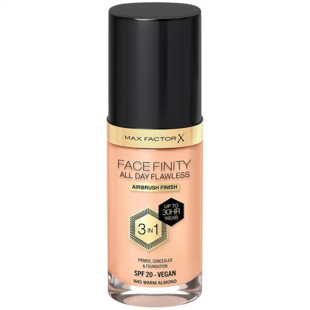Max Factor Facefinity All Day Flawless 3 In 1 Foundation Spf20 C 50 Natural Rose 30ml