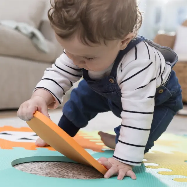 INFANTINO SOFT FOAM PUZZLE MAT ΑΦΡΩΔΕΣ ΜΑΛΑΚΟ ΠΑΖΛ 3