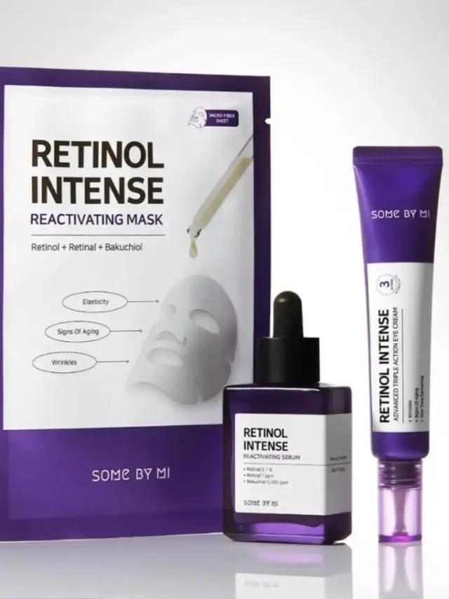 Some By Mi Retinol Intense Reactivating Sheet Mask, Υφασμάτινη Μάσκα Προσώπου με Ρετινόλη, Ρετινάλη & Bakuchiol, 1τμχ 2