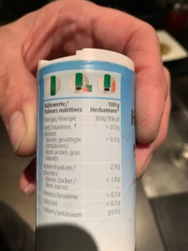 A.VOGEL Herbamare Diet Υποκατάστατο Αλατιού με Πολύ Χαμηλή Περιεκτικότητα σε Νάτριο, με Λαχανικά και Αρωματικά Φυτά 125gr 3