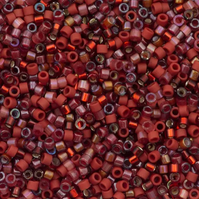 Χάντρα Miyuki Delica 11/0 - DB9080 - Marsala Mix ~7gr