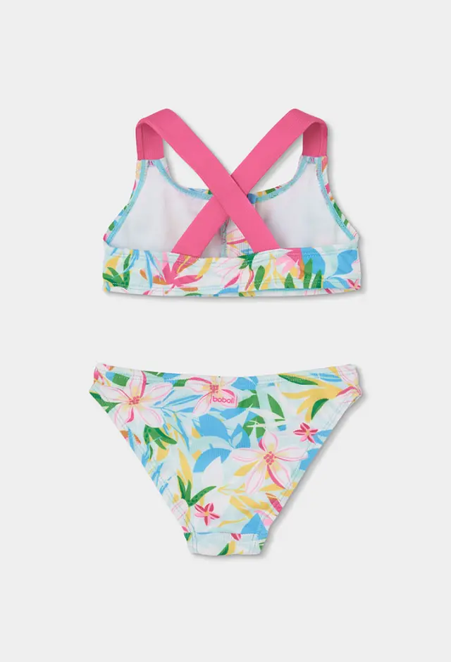 Boboli Bikini polyamide floral για κορίτσι 443102-9789 2