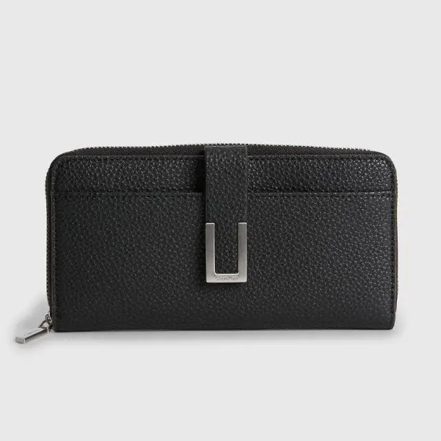 Calvin Klein - Γυναικείο Πορτοφόλι Μεσαίο Za Wallet Lg K60K610487-BAX Μαύρο