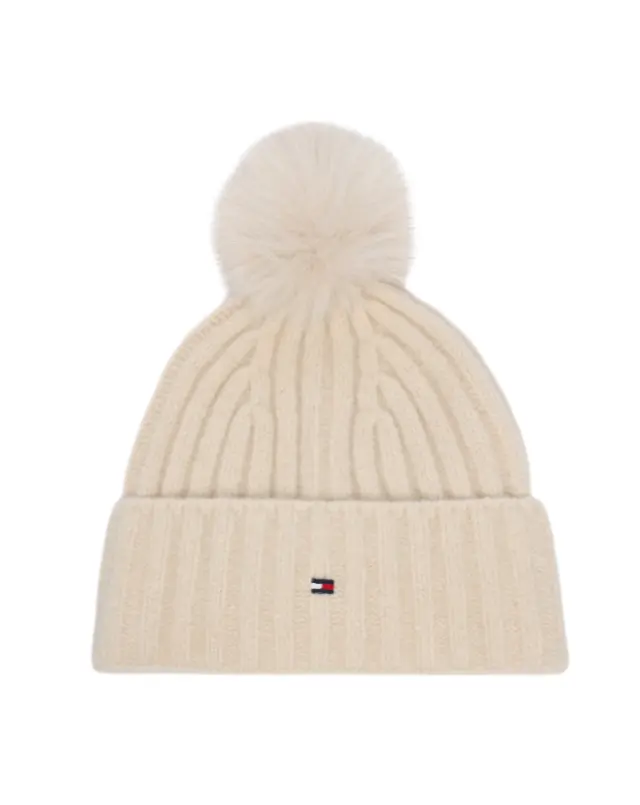 Tommy Hilfiger γυναικείος πλεκτός σκούφος AW0AW19330-1