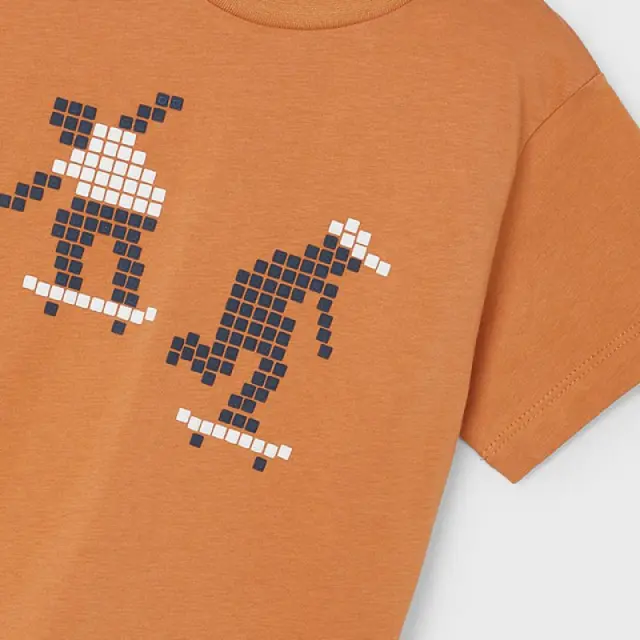 Mini 2 έως 10 ετών Μπλούζα διαδραστική QR Better Cotton πιπεριά 2