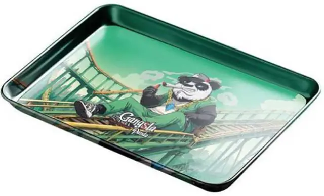 Gangsta Panda Rolling Tray Δίσκος Roller Coaster - Mini (18x12.5cm)