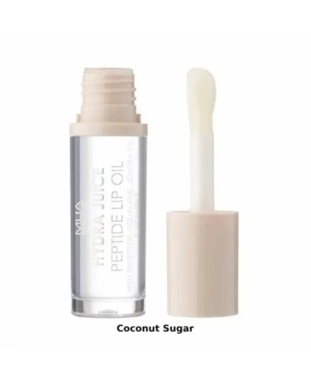 MUA Hydra Juice Peptide Λάδι Χειλιών Coconut Sugar 7g 2
