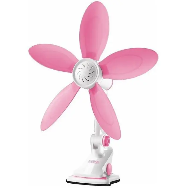 Hoomei Mini Desktop Clip Fan HM-8125P Ροζ