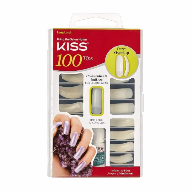 KISS Curve Overlap 100 Nails | Απόχρωση False Nails