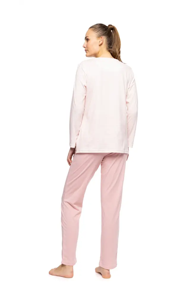 W1060 - Pink Glow - PYJAMA MELANGE SOLID 3