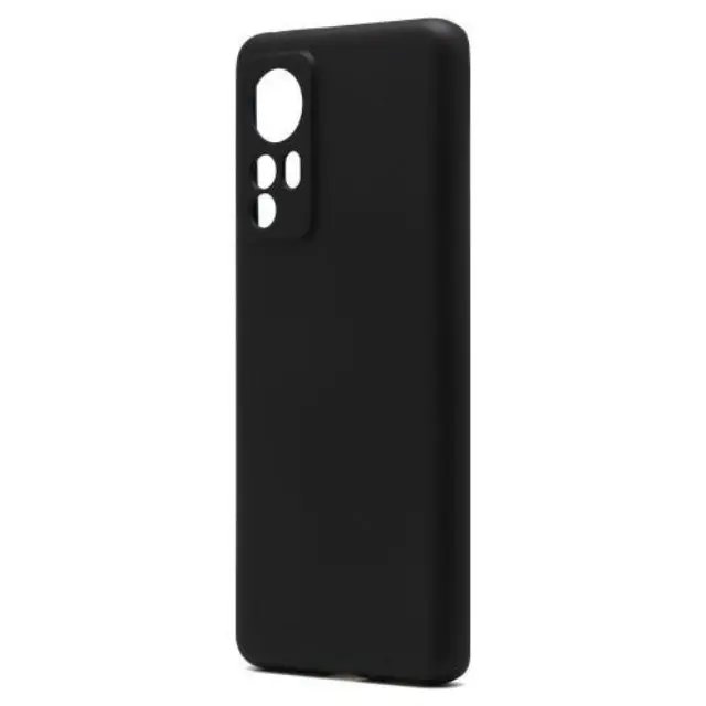 Θήκη Liquid Silicon inos Xiaomi 12 5G/ 12S 5G/ 12X 5G L-Cover Μαύρο N58210
