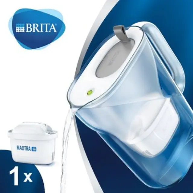 BRITA STYLE Cool LED 4W Grey 2,4Lt με φίλτρο Maxtra+