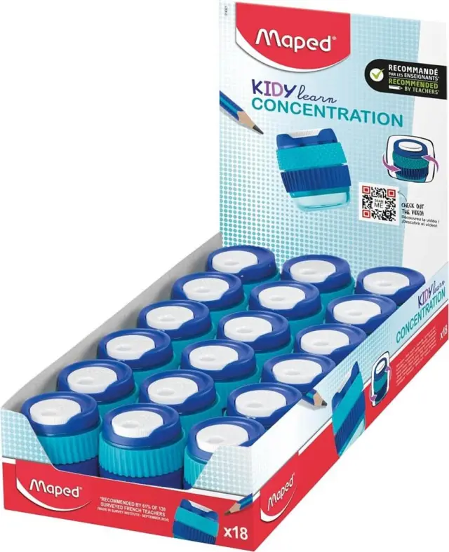 Ξύστρα Kidy Learn με 1 Τρύπα / 014301 (Maped)