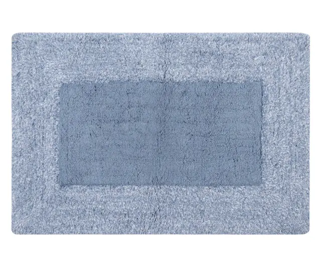 Πατάκι geometrical (70cm x 160cm) blue - -