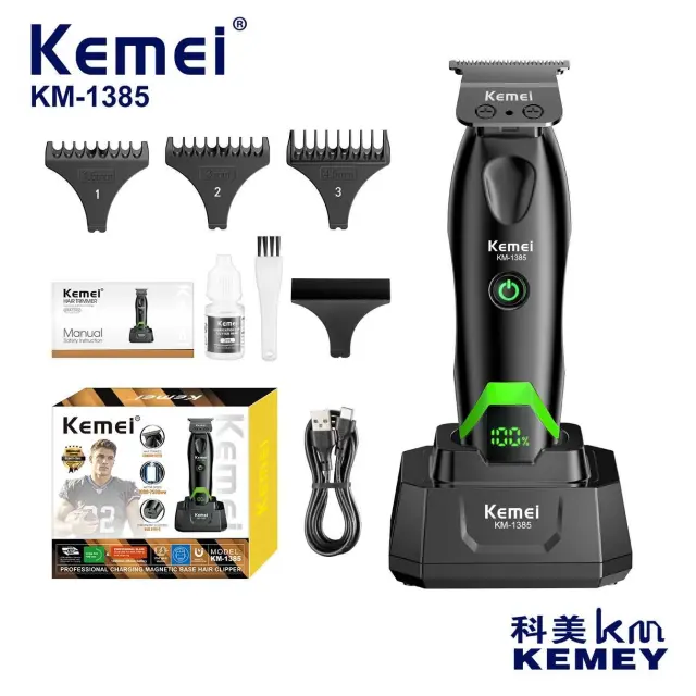 Κουρευτική μηχανή - Trimmer - KM-1385 - Kemei 2