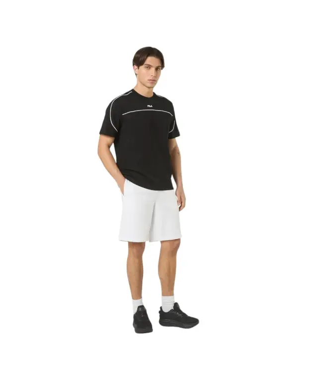 Fila - Ανδρικό Αθλητικό Σορτς Lusciano FAM0877-10001 Λευκό 3