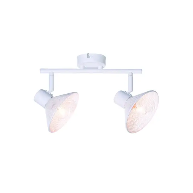 AcaLight Offer NETTO ΦΩΤΙΣΤΙΚΟ ΟΡΟΦΗΣ ΛΕΥΚΟ ΜΕΤΑΛΛΙΚΟ ΣΥΜΒΑΤΙΚΟ 2ΧΕ14 IP20 315Χ190mm