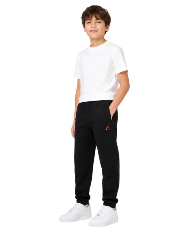 Jordan - Παιδικό Παντελόνι Φόρμας MJ Brooklyn 95G318-023 Μαύρο - 8 ετών 2