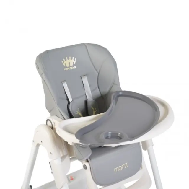 Cangaroo Moni Chocolate Grey Καρεκλάκι Φαγητού Πολυμορφικό 3