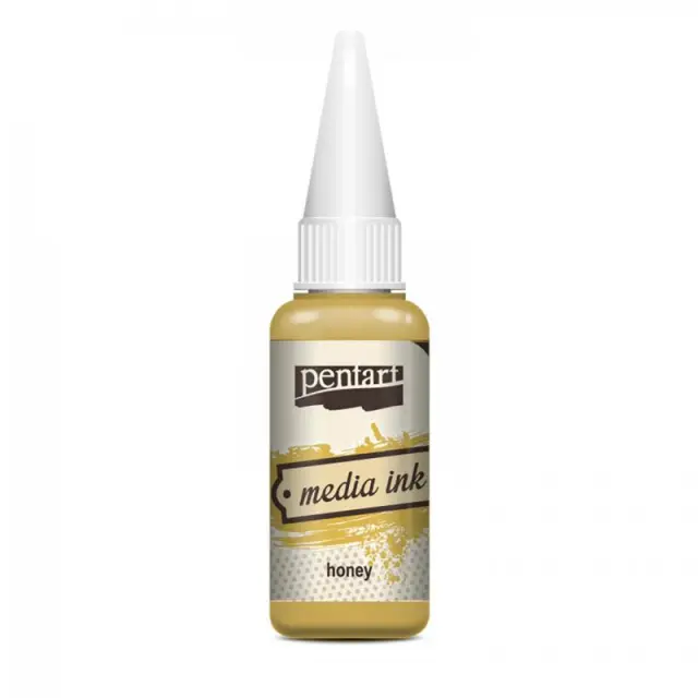 Μελάνι Media Ink Pentart 20ml, Honey