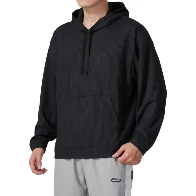Under Armour Rival Waffle Hoodie Black 1383108-001 - S 3