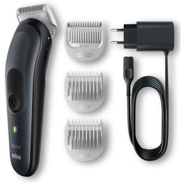 Braun Series 3 BG3350 Ξυριστική Μηχανή Σώματος Επαναφορτιζόμενη
