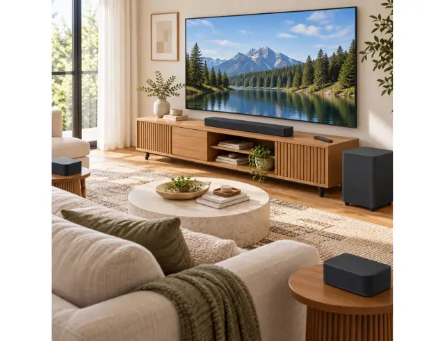 Soundbar Με Bluetooth JBL 1300 , USB, Wifi, Οπτική Ινα, HDMI Και Ραδιόφωνο – 1170WJBLBAR1300BLKEP