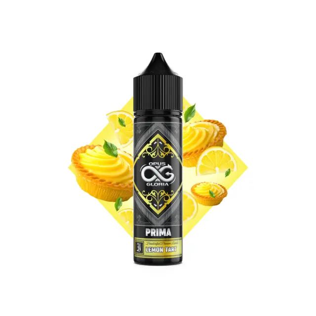 Prima Lemon Tart 20ml (60ml) - Opus Gloria Flavorshots
