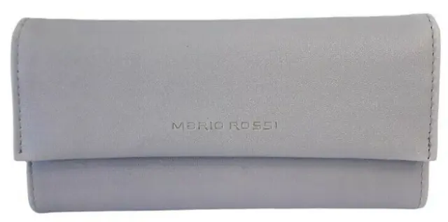Mario Rossi Καπνοθήκη Τεχνόδερμα Eco - Μεγάλη Γκρι για Σακουλάκι Καπνού (12544GR-Eco)