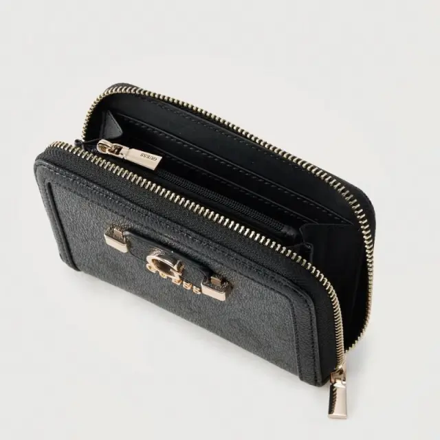 Guess - Γυναικείο Πορτοφόλι Lindsey Zip Around SWSG9749140-CLO Μαύρο 3