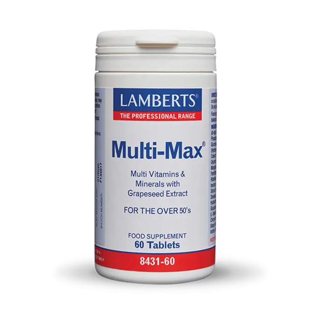 Lamberts Multi-Max Βιταμίνη για Ενέργεια 60 ταμπλέτες 3