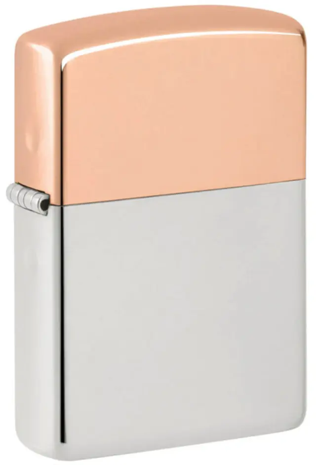 ZIPPO Αναπτήρας Bimetal Case Lighter - Sterling Silver Lid (48695)