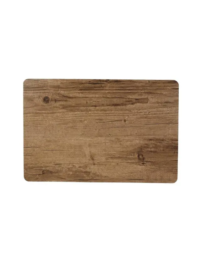 Σουπλά σετ/6 pvc καφέ ξύλο 45x30cm Espiel PUL103K6